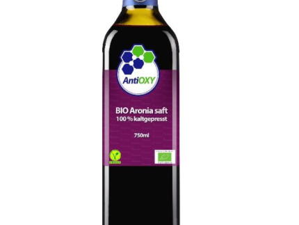 BIO Aronia saft 100% kaltgerpresst 750 ml