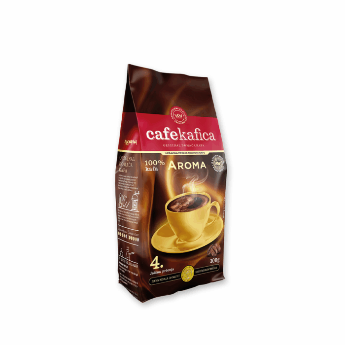 Kafica Aroma Bohne Staerke4 100g