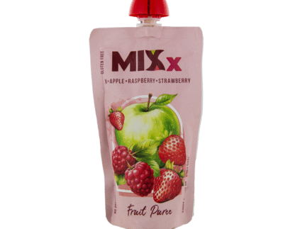 MIXx Fruchtpüree Apfel Himbeere Erdbeere